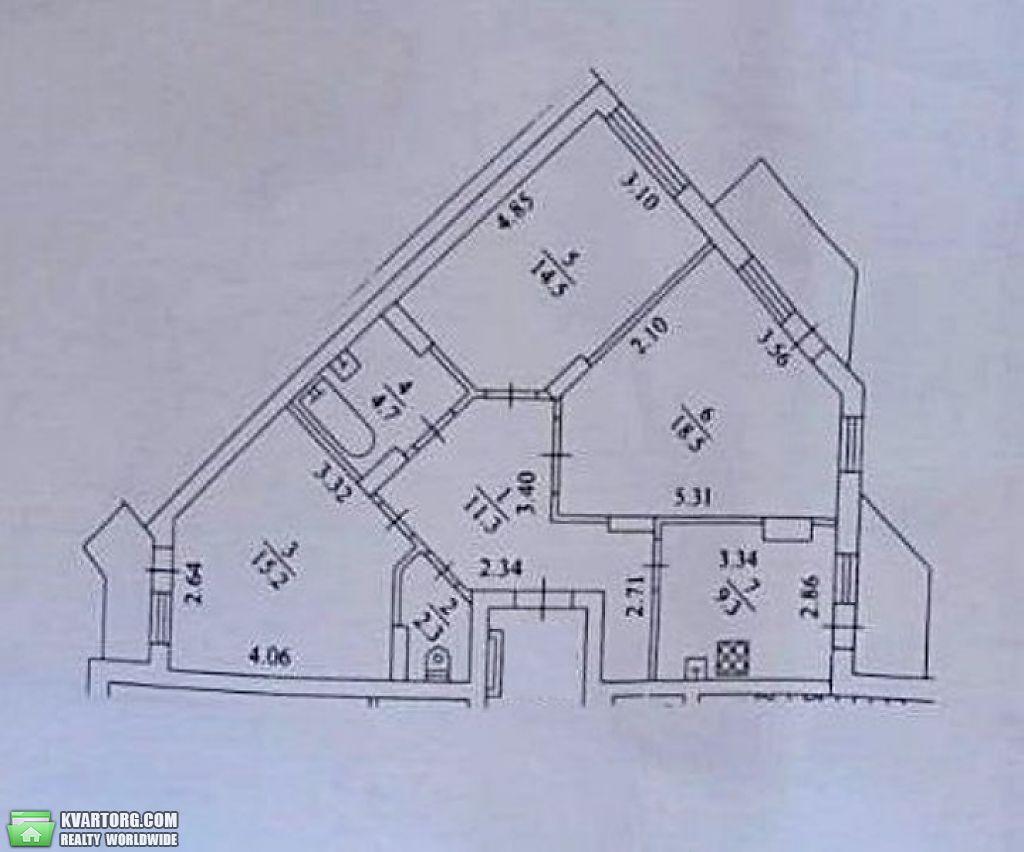 Sell 3-room apartment. Киев,  Драгоманова — photo 2