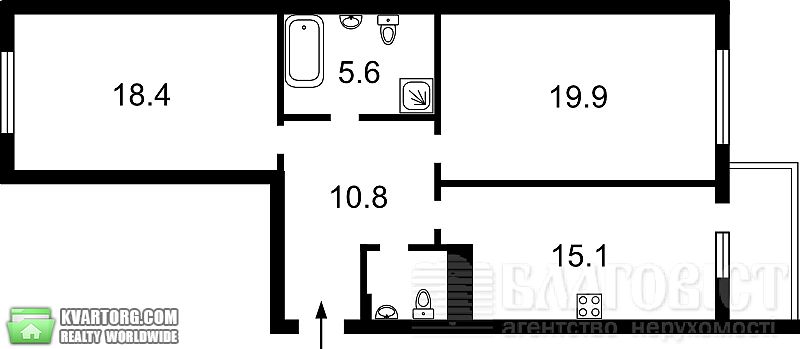 Sell 3-room apartment. Киев,  Филатова — photo 7