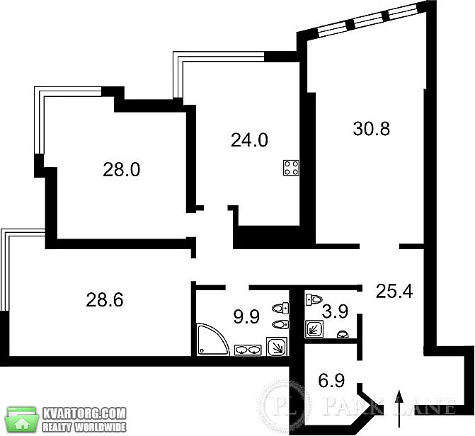 Sell 3-room apartment. Киев,  Кловский спуск — photo 4