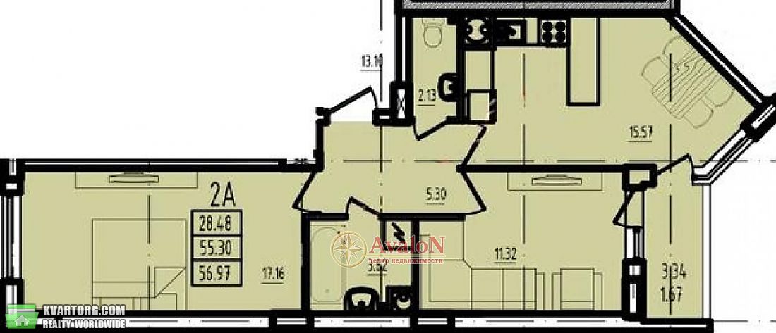 Sell 2-room apartment. Одесса, ЖК Радужный — photo 3