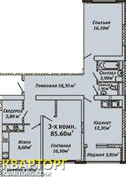 продам 3-комнатную квартиру. Одесса,  Дмитрия Донского - фото 1