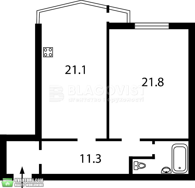 Sell 2-room apartment. Киев,  Артема — photo 1