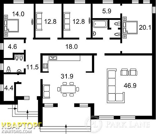 Rent out house. Киев,  Стеценко — photo 3