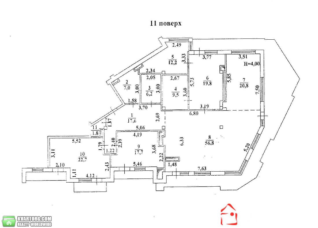 Sell 4-room apartment. Одесса, Французский бульвар — photo 2