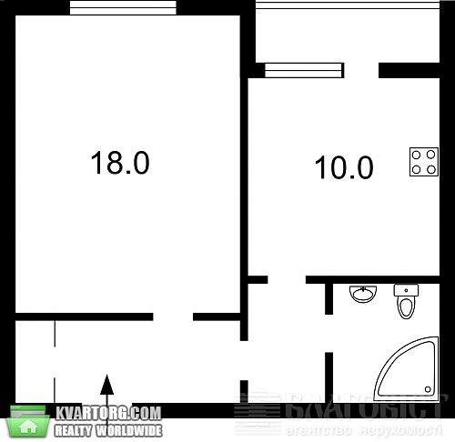 Sell 1-room apartment. Киев,  Драгоманова — photo 2