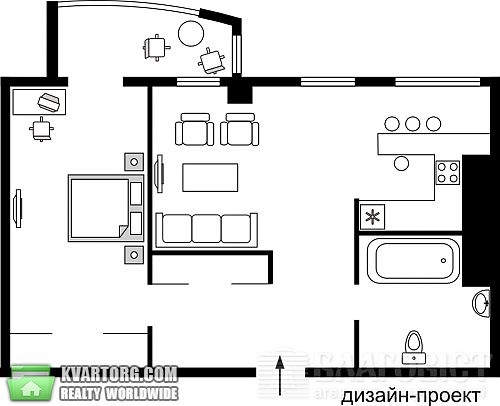 Sell 2-room apartment. Киев, Лумумбы — photo 6