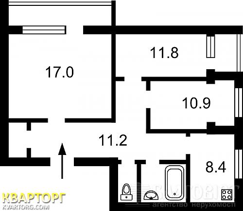 Sell 3-room apartment. Киев,  Мира пр — photo 2
