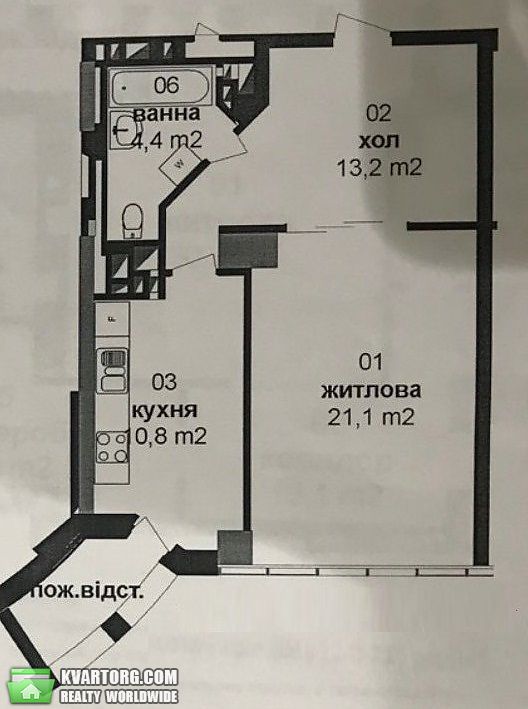 Sell 1-room apartment. Киев,  Дружбы Народов бул — photo 3