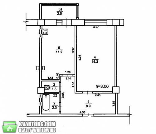 Sell 1-room apartment. Киев, Щербакова — photo 5