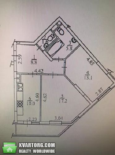 Sell 2-room apartment. Киев,  Ломоносова — photo 8