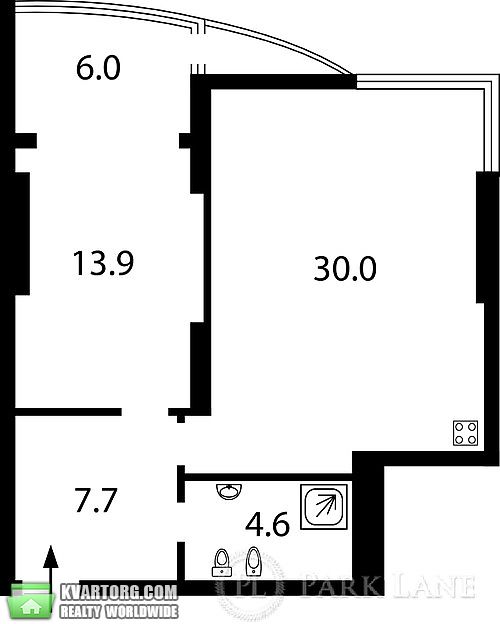 Sell 2-room apartment. Киев, Краснозвездный пр — photo 3
