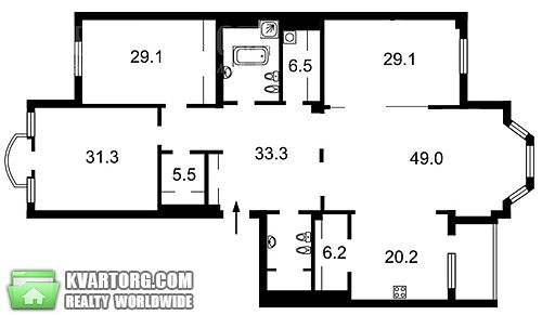 Rent out 4-room apartment. Киев,  Грушевского — photo 10
