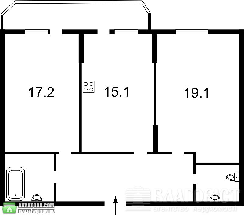 Sell 2-room apartment. Киев,  Малиновского — photo 1