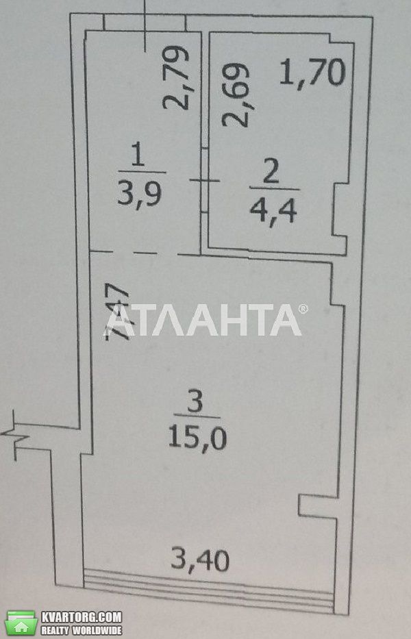Sell 1-room apartment. Одесса, Небесной Сотни пр. — photo 9