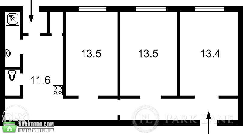 Sell 3-room apartment. Киев, Железнодорожное шоссе — photo 6