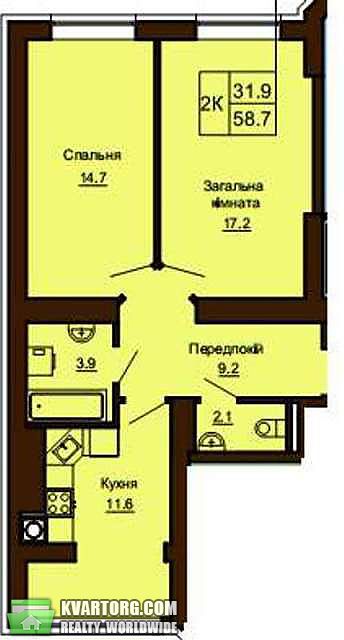 Sell 2-room apartment. Киев,  Большая Окружная — photo 3