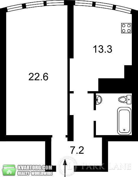 Sell 1-room apartment. Киев, Дмитриевская — photo 2