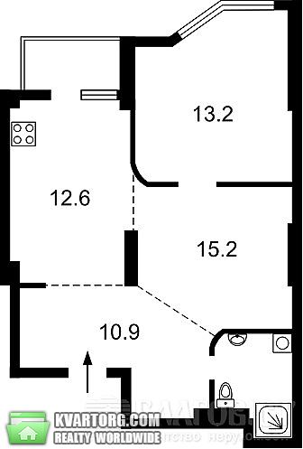 Sell 2-room apartment. Киев,  Лебедева-Кумача — photo 2