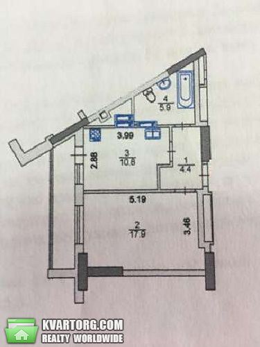 Sell 1-room apartment. Киев,  Глушкова пр — photo 2