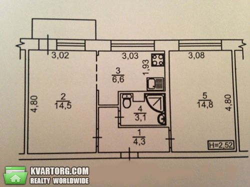 Sell 2-room apartment. Киев, Котовского — photo 9