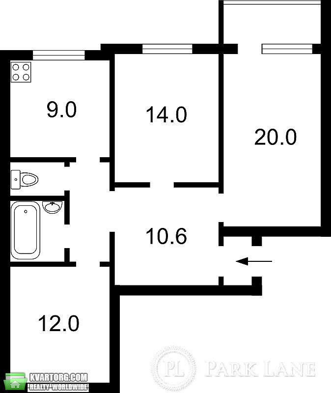 Sell 3-room apartment. Киев,  Лайоша Гавро — photo 4