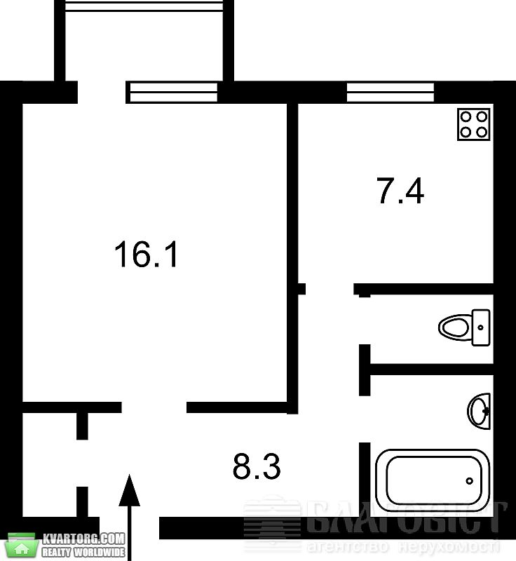 Sell 2-room apartment. Киев,  Леси Украинки бул — photo 9