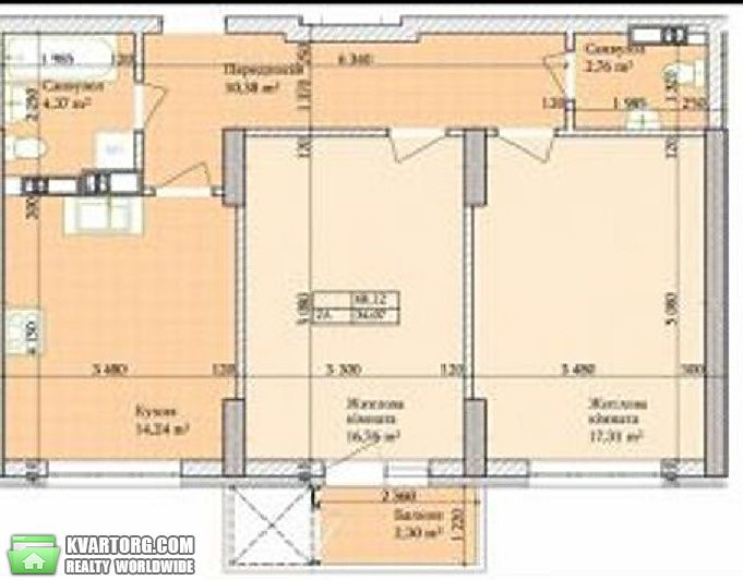 Sell 2-room apartment. Киев,  Багговутовская — photo 3