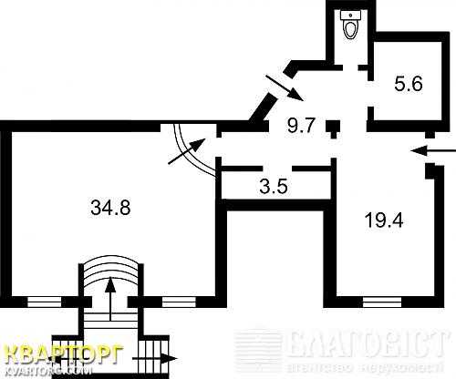 Sell office. Киев,  Шота Руставели — photo 2