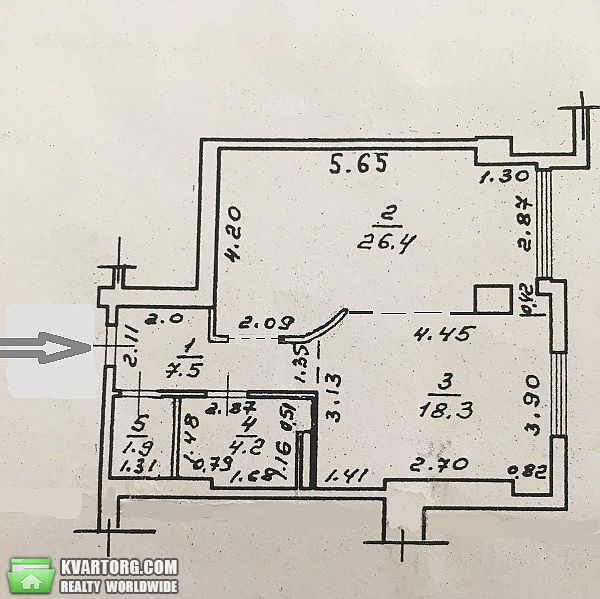 Sell 1-room apartment. Одесса, Французский бульвар — photo 2