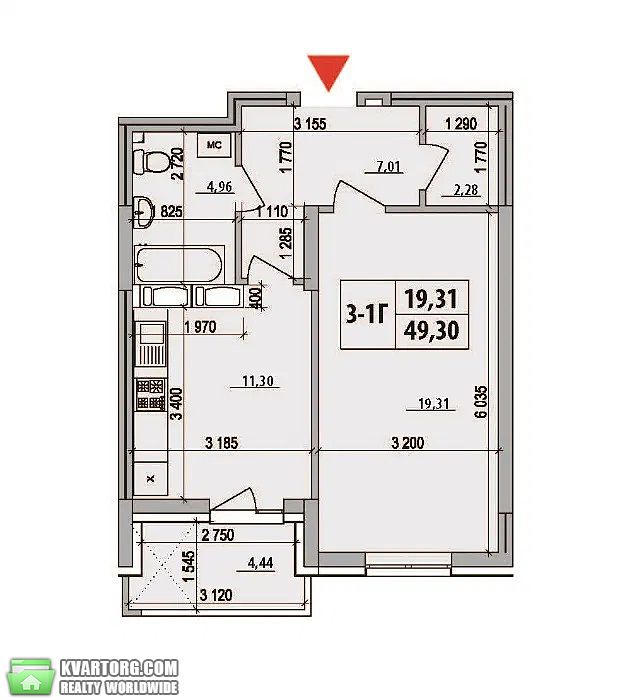 Sell 1-room apartment. Киев, Маланюка — photo 3