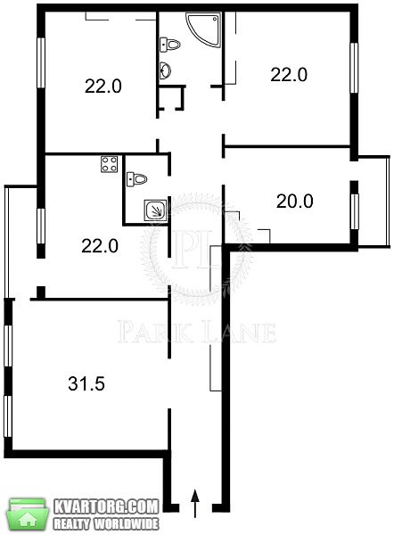 Rent out 4-room apartment. Киев,  Героев Сталинграда пр — photo 9