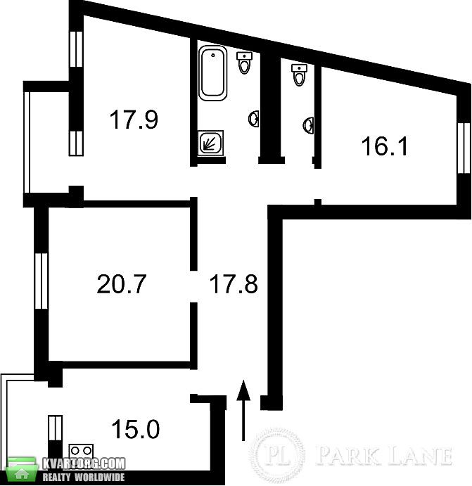Sell 3-room apartment. Киев,  Автозаводская — photo 2
