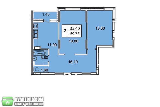 Sell 2-room apartment. Киев,  Конева — photo 10