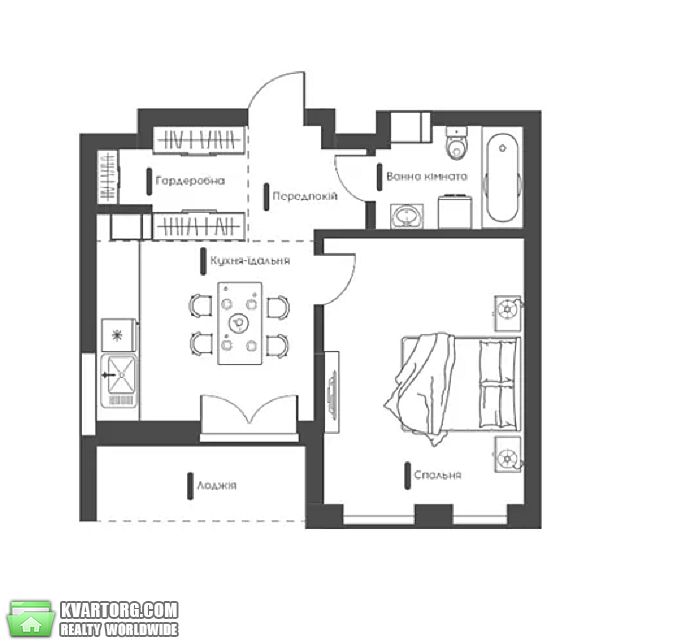 Sell 1-room apartment. Киев,  Победы пр — photo 2