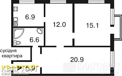 Sell 3-room apartment. Киев,  Мазепы Івана — photo 2