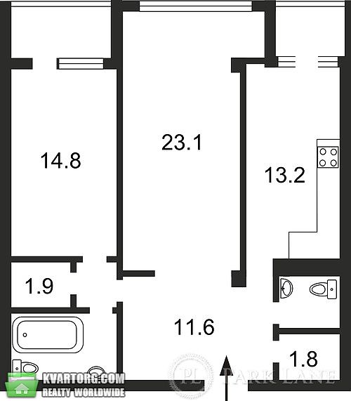 Sell 2-room apartment. Киев,  Лабораторная — photo 2