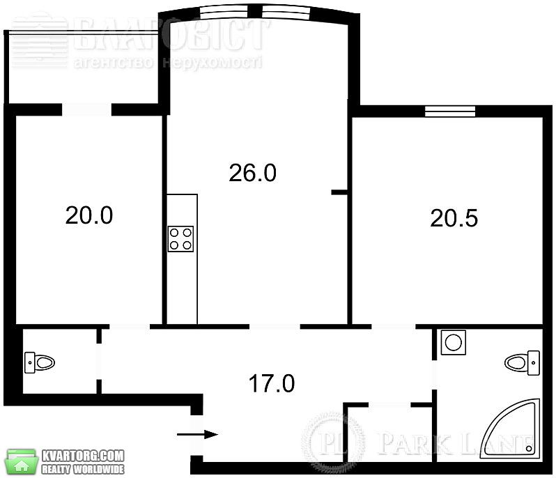 Sell 2-room apartment. Киев,  Голосеевская — photo 6