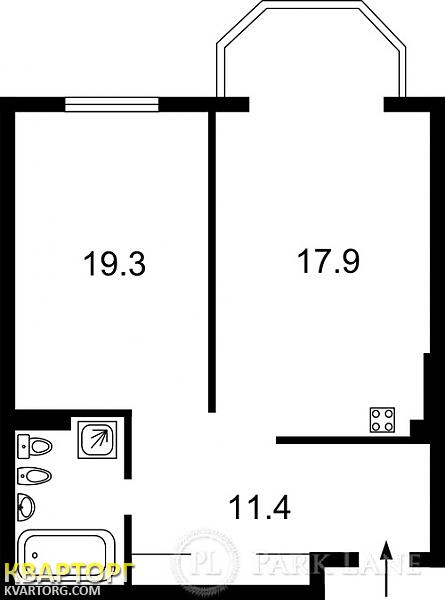 Sell 1-room apartment. Киев, Дегтяревская — photo 8