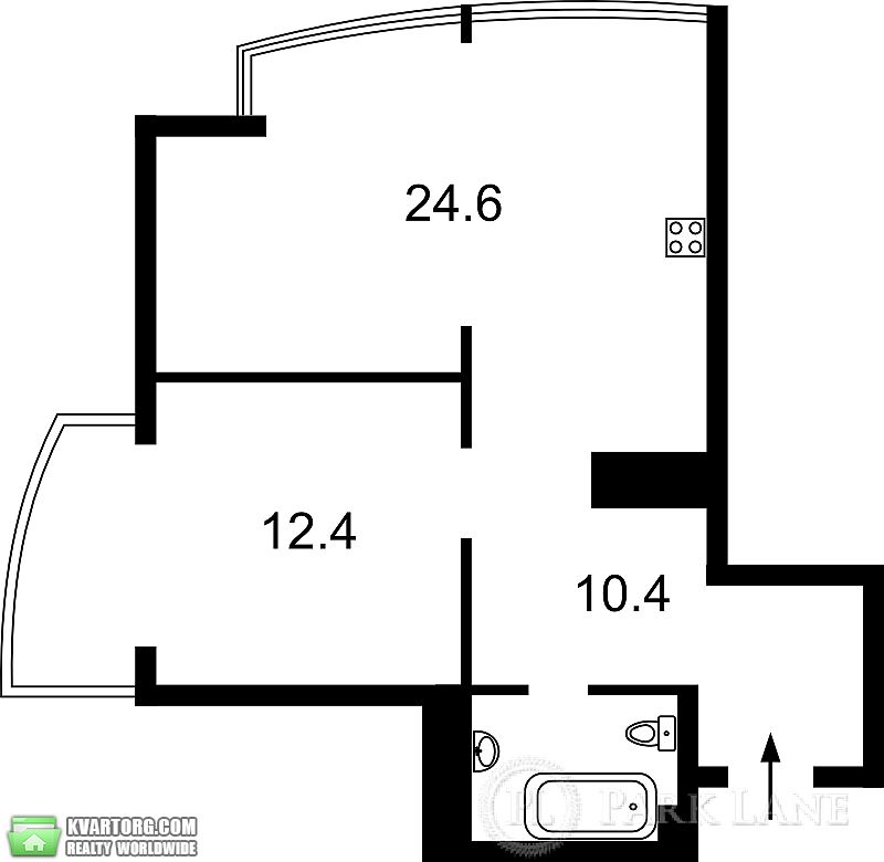 Sell 2-room apartment. Киев,  Шумского Юрія — photo 3