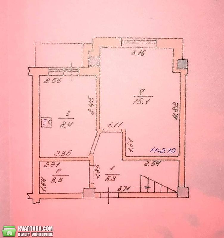 Sell 2-room apartment. Киевская обл., Соборная — photo 8