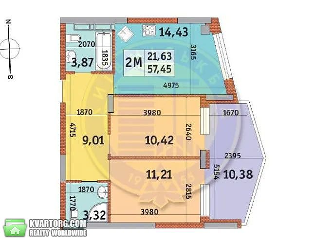 Sell 2-room apartment. Киев,  Богатырская — photo 4