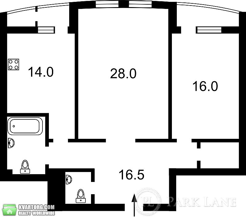 Sell 2-room apartment. Киев,  Леси Украинки бул — photo 2