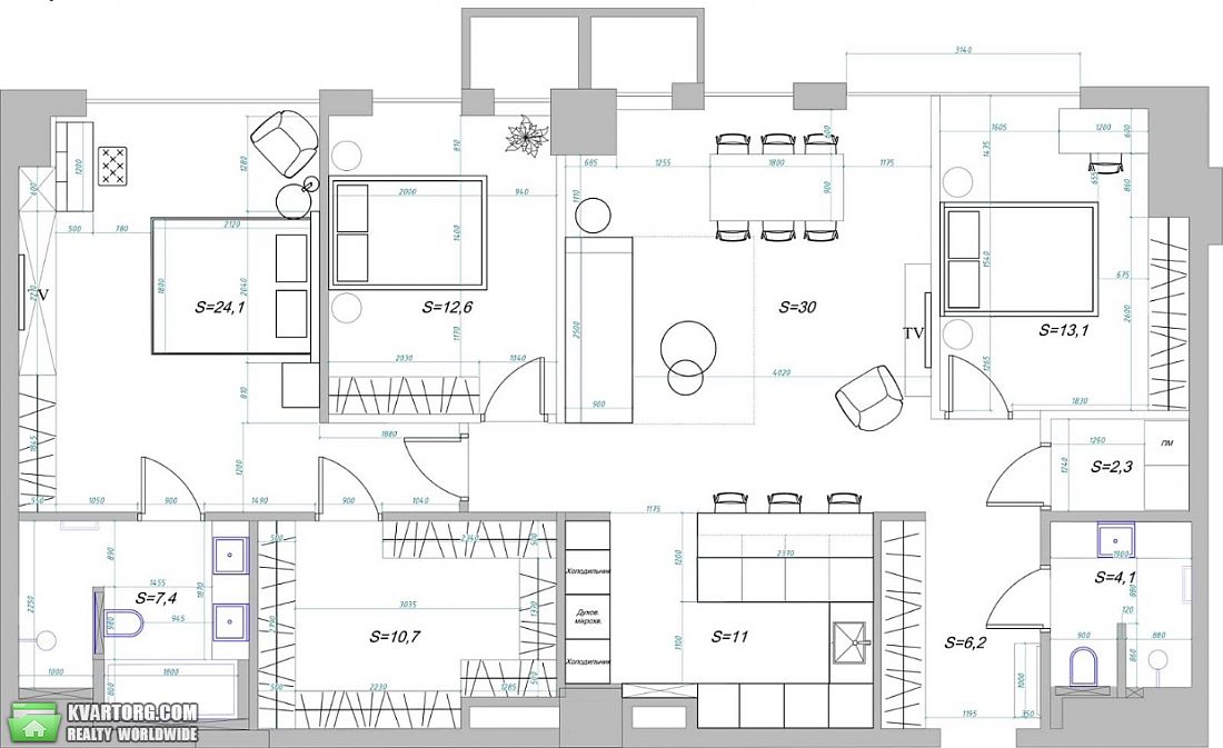 Sell 4-room apartment. Киев,  Демиевская — photo 5