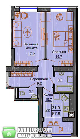 Sell 2-room apartment. Киев,  Зеленая — photo 7
