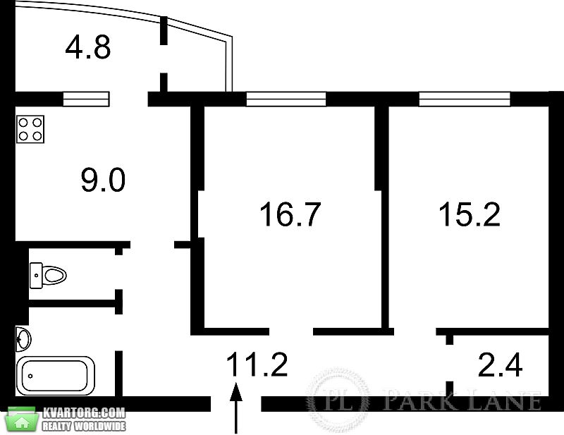 Sell 2-room apartment. Киев,  Старокиевская — photo 2