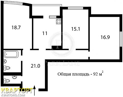 Sell 3-room apartment. Киев, Моторный пер. — photo 1