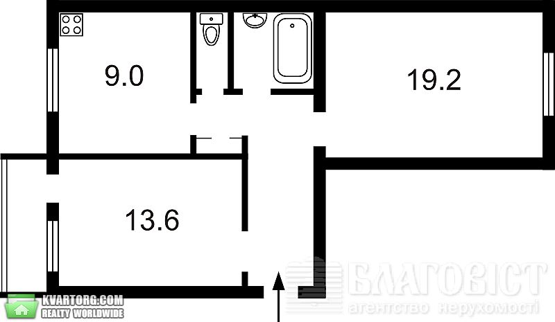 Sell 2-room apartment. Киев,  Лумумбы — photo 4