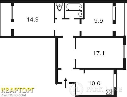 Sell 3-room apartment. Киев, Героев Сталинграда пр — photo 2
