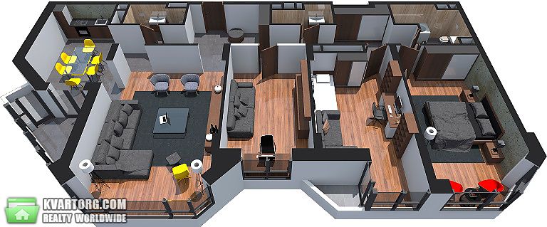 Sell 4-room apartment. Киев,  Струтинского — photo 4