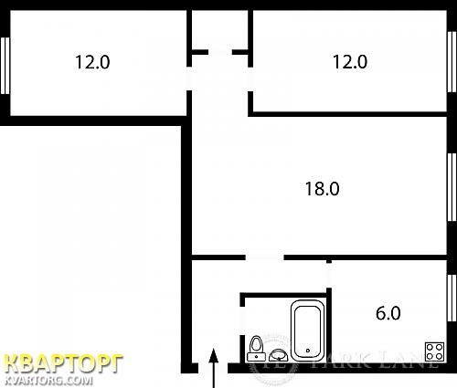 Sell 2-room apartment. Киев,  Донца — photo 2